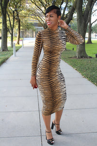 Tiger Stripe Dress