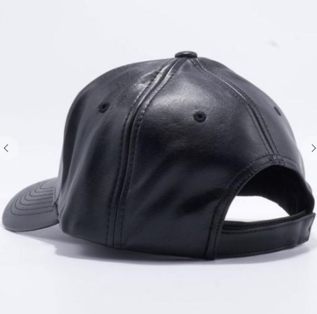Leather Baseball Hat - ggfiona