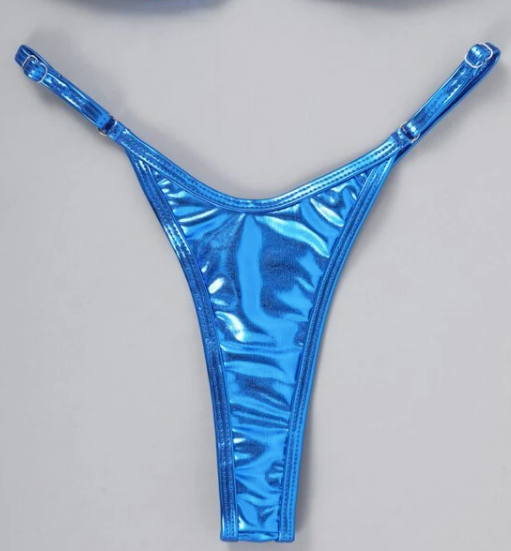 Metallic Ring Bikini Swimsuit - ggfiona