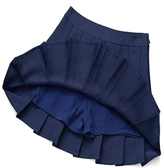 Blue Pleated Tennis Skirt.    (pre order 5 days ) - ggfiona