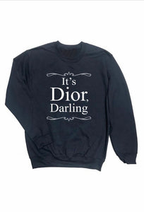 Blue Dior Darling Pullover - ggfiona