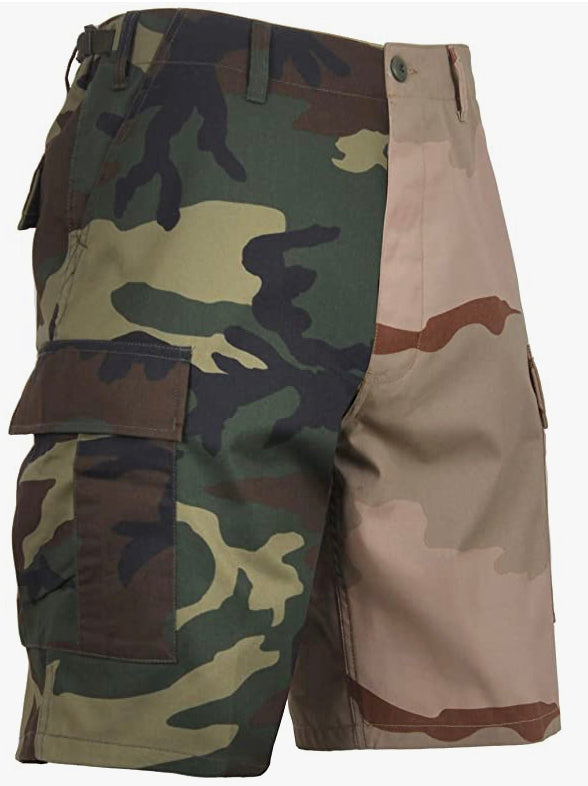 Two Face Army Shorts Pre order pls allow 7 days - ggfiona