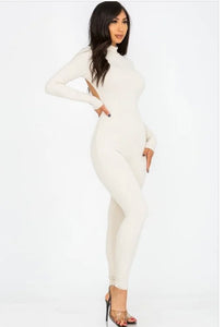 Nude fitting backless jumpsuit - ggfiona