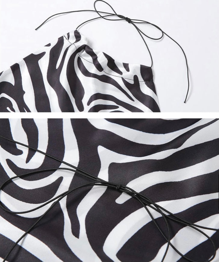 Zebra scarf Top - ggfiona