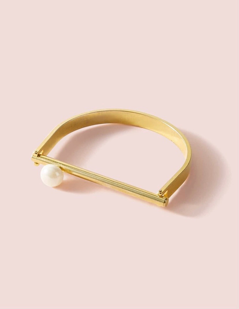 Faux Pearl Decor Bracelet - ggfiona